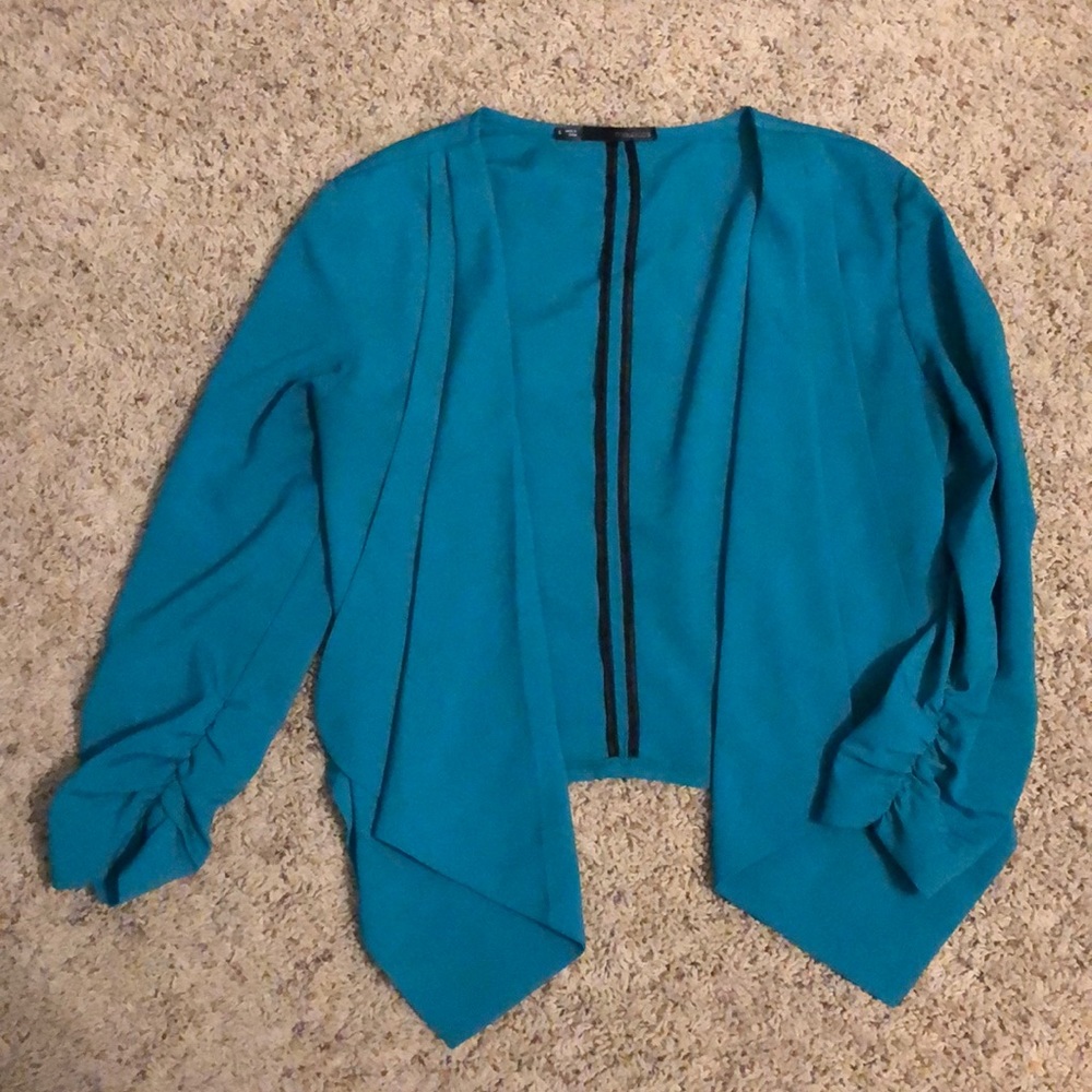 Crop blazer